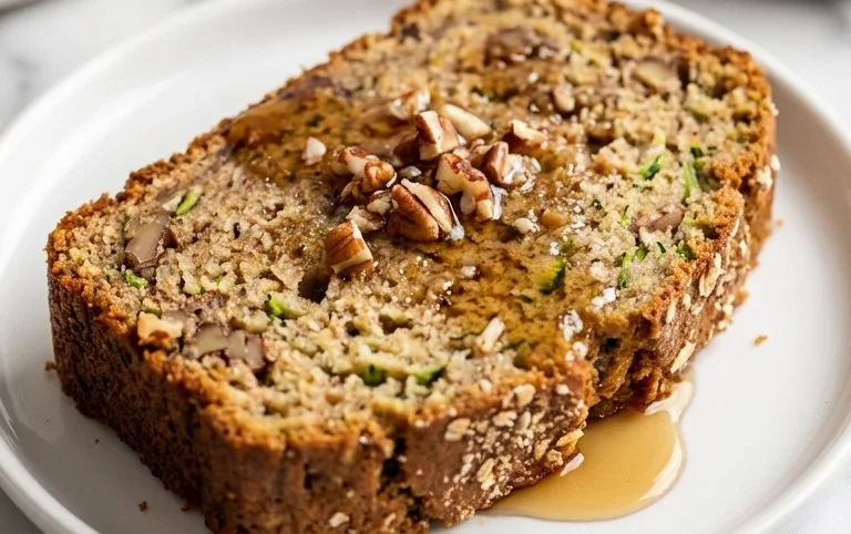 Healthy Zucchini Banana Bread