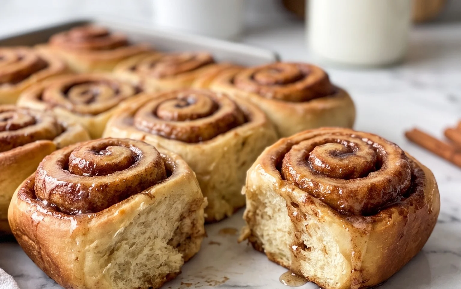 Easy One Hour Cinnamon Rolls Recipe