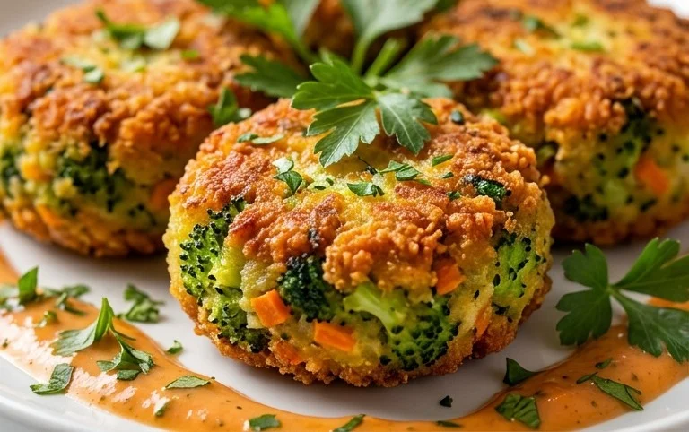 Croquettes de brocolis et carottes