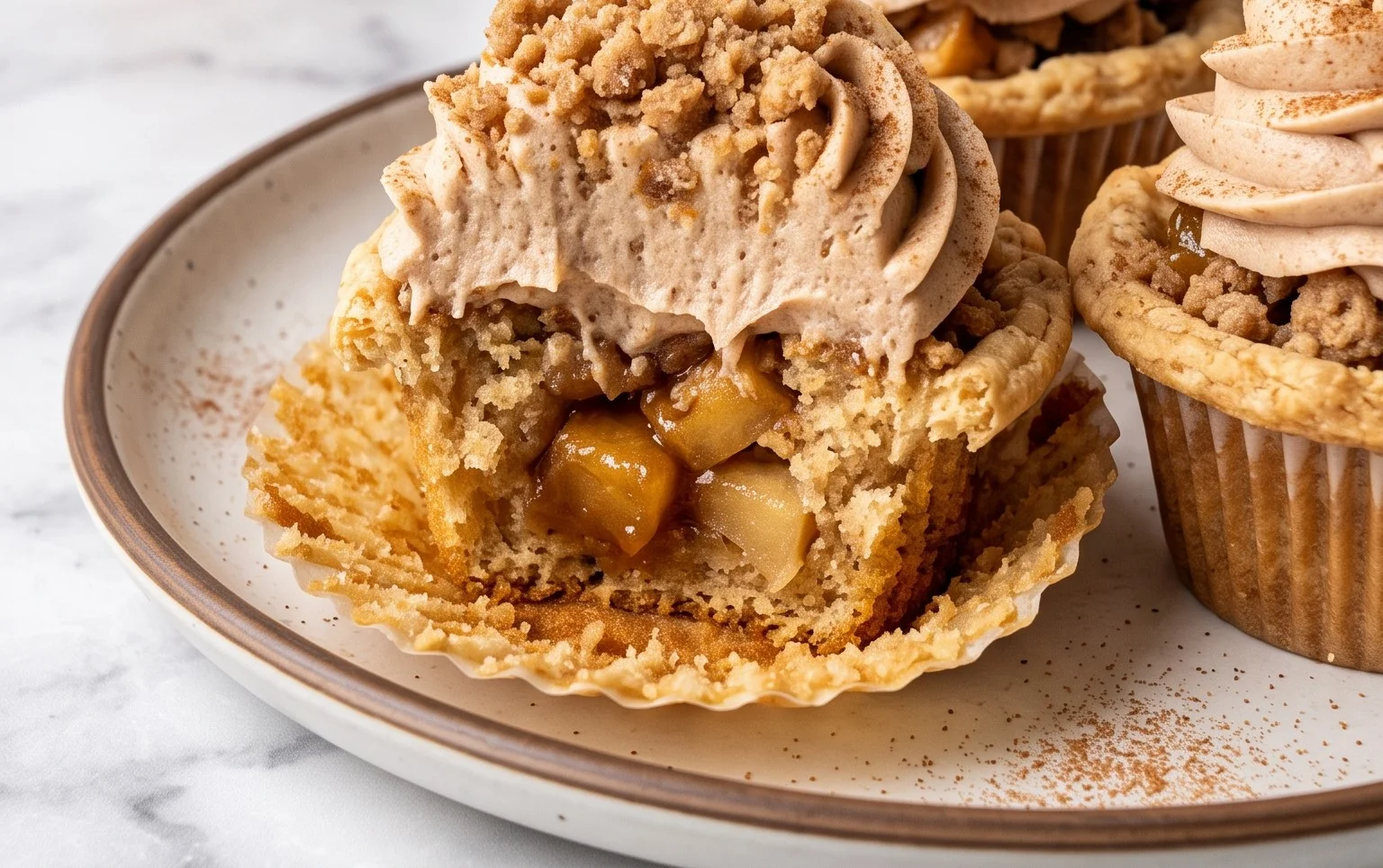 Apple Pie Cupcakes