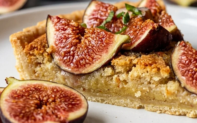 Fig Tart with Almond Cream