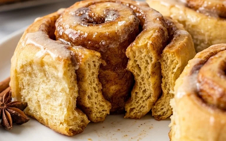 Pumpkin Butter Cinnamon Rolls