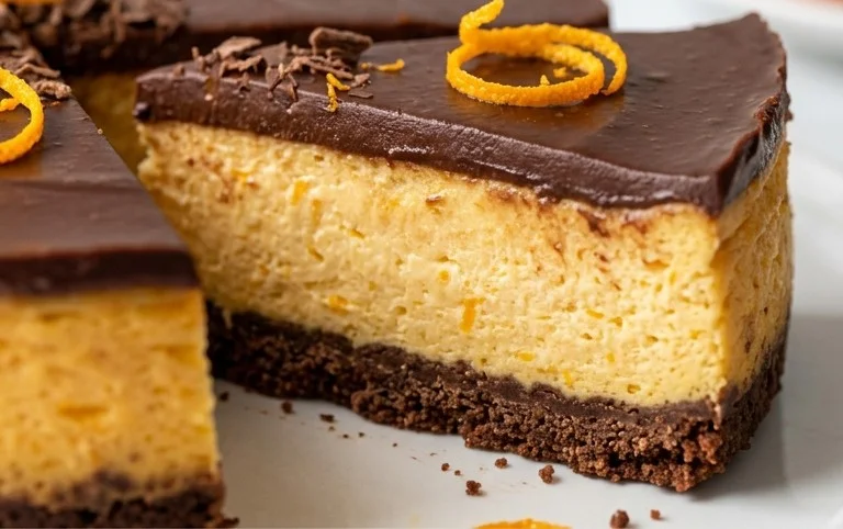 Chocolate Orange Cheesecake